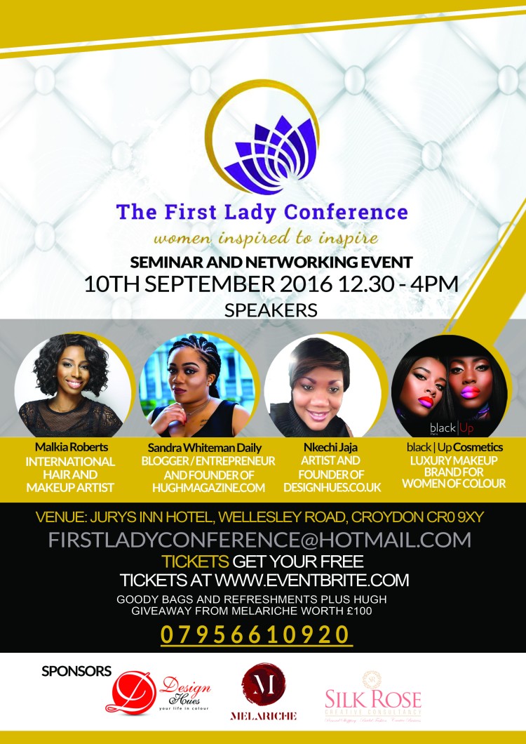 THE FIRST LADY CONFERENCE 2016 FLYER